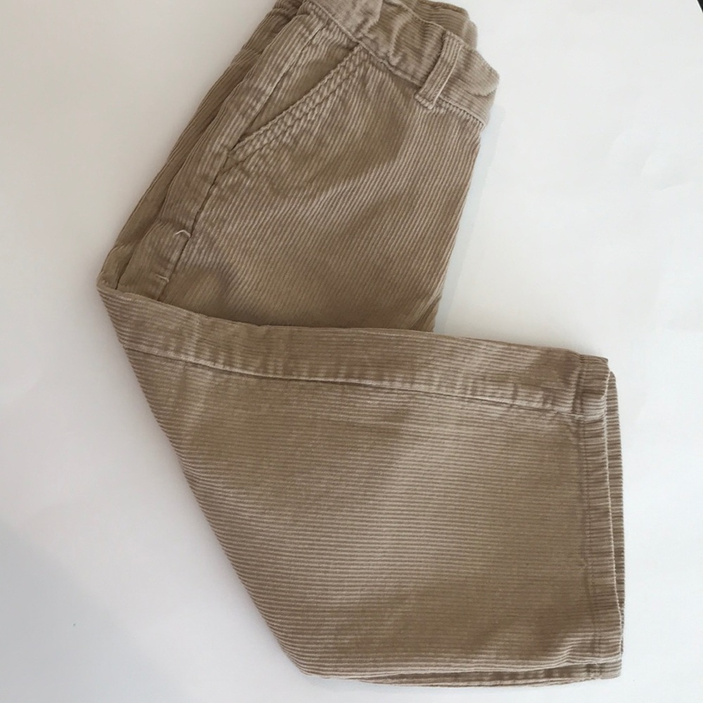Janie and jack tan corduroys size 3